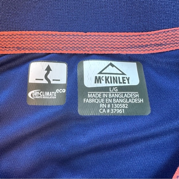 2 Pack ~ McKinley Manao II Sleeveless Collared 1/4 Button Up Polos Size Large - Picture 10 of 12